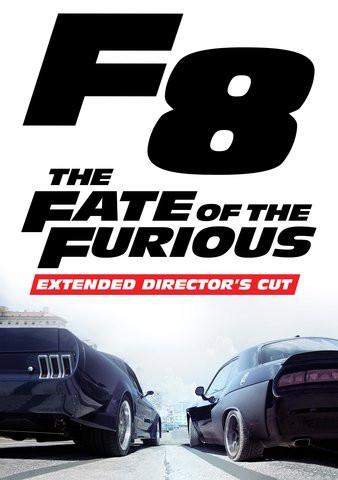 DVD (Blu-Ray). F8-Fate of the Furious - Extended Edition starring Vin Diesel, Jason Statham, and Dwayne Johnson