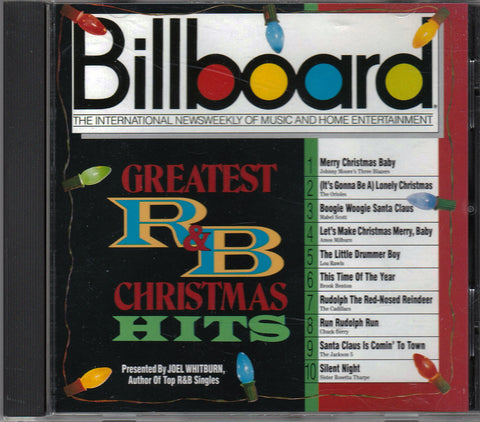 CD. Billboard Greatest R&B Christmas Hits