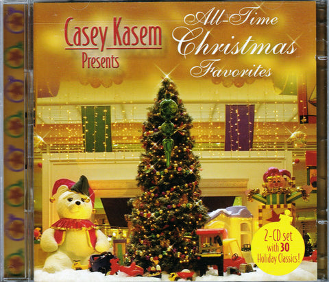 Casey Kasem Presents All-Time Christmas Favorites. 2 CD Set.