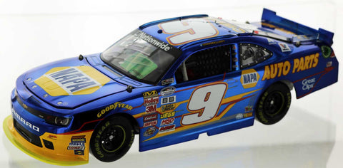 Chase Elliott. 2014 #9 NAPA Camaro. Color Chrome and Autographed. Rookie