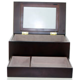 Dale Earnhardt Jr. Wood Jewelry Box. Autographed