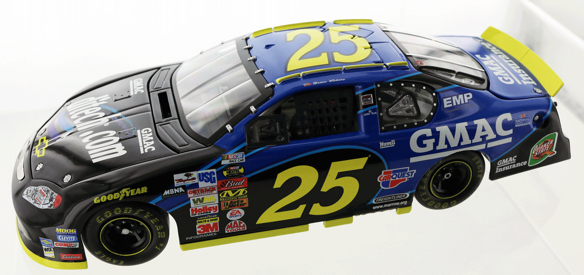 Brian Vickers. 2004 GMAC 25 Monte Carlo Dales Collectibles