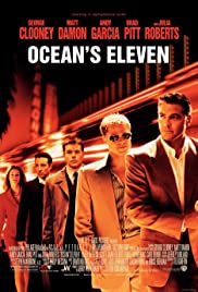 DVD. Ocean's Eleven starring George Clooney, Matt Damon, Brad Pitt and many more...