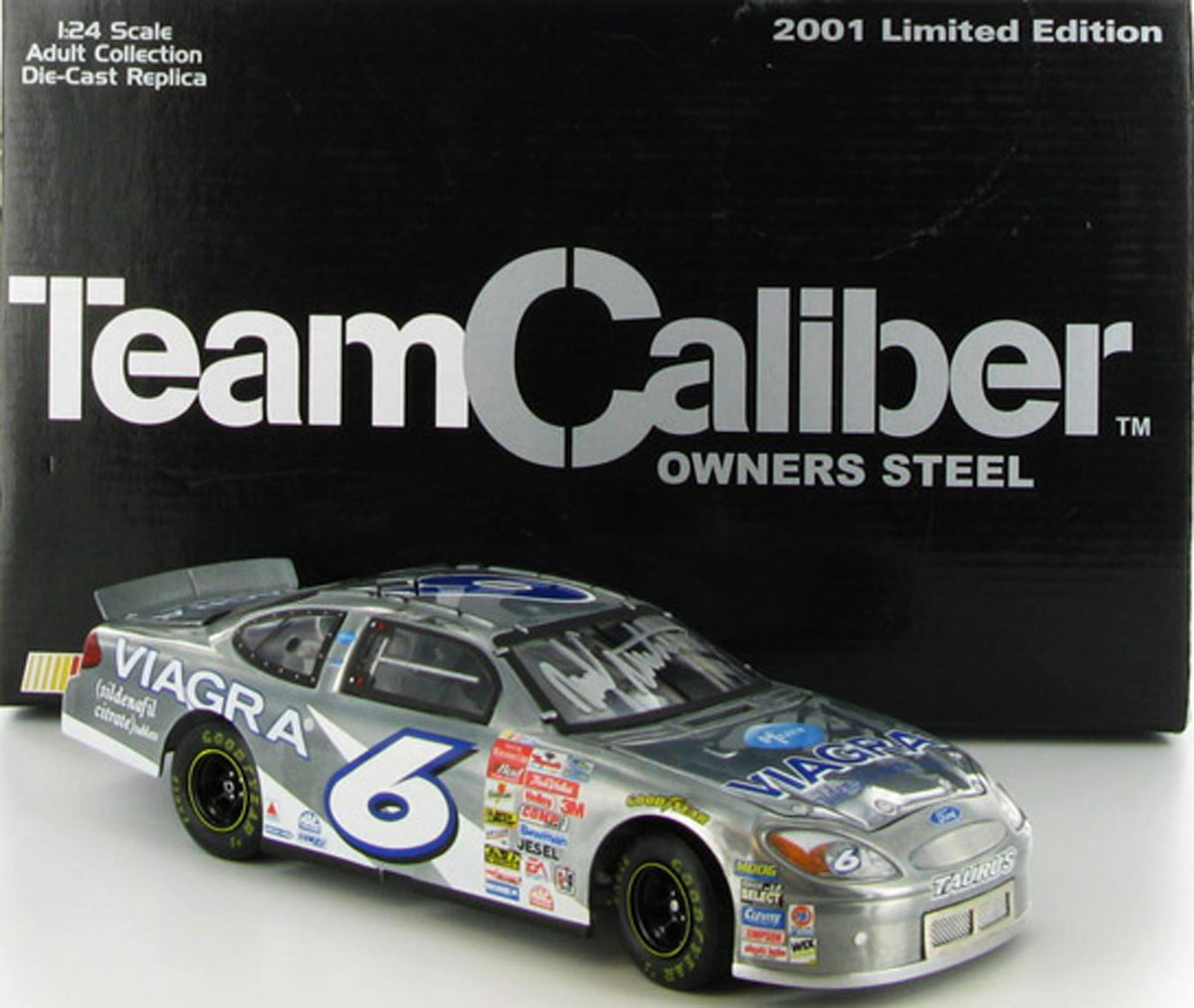Mark Martin #6 Viagra 2001 Ford Taurus Nascar Diecast – Dales