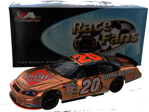 Tony Stewart #20 Home Depot 2007 Monte Carlo. Brushed Copper. Autographed