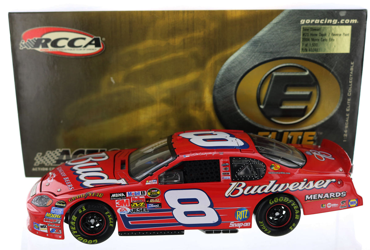 Dale Earnhardt Jr. #8 Budweiser / Tested Track 2006 - 1:24 Elite, Sous Boîtier