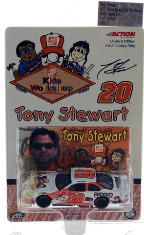 Tony Stewart #20 The Home Depot - Kids Workshop 2000 Grand Prix. 1-64th scale