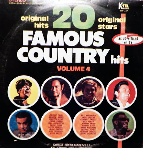 Various. 20 Famous Country Hits. Volume 4