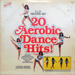20 Aerobic Dance Hits Vinyl Record 33 rpm album