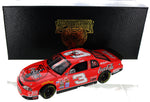 Dale Earnhardt "The Intimidator" #3 Coca Cola 1998 Monte Carlo autographed by  Dale Earnhardt and Dale Jr. 1-24th Scale ELITE