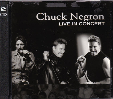 CD. Chuck Negron. Live In Concert. 2 CD Set.