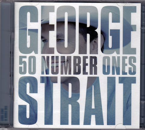 CD. George Strait. 50 Number Ones. 2 CD Set.