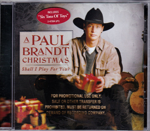 CD. Paul Brandt. Christmas. Shall I Play For You