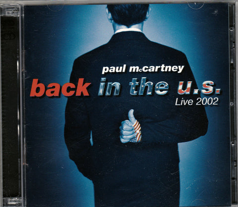 CD. Paul McCartney. Back In The U.S. Live 2002. 2 CD Set