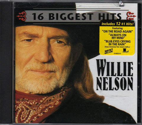 Willie Nelson. 16 Biggest Hits
