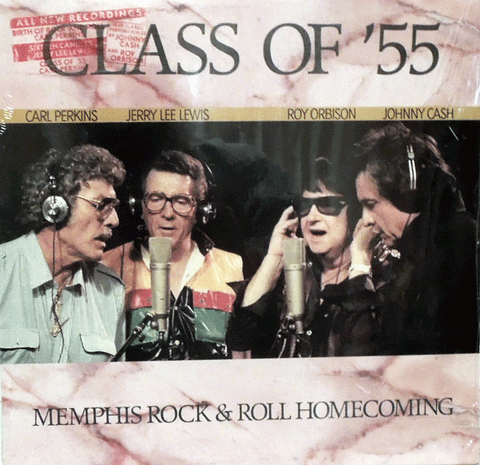 Carl Perkins, Jerry Lee Lewis, Roy Orbison , Johnny Cash. Class of '55