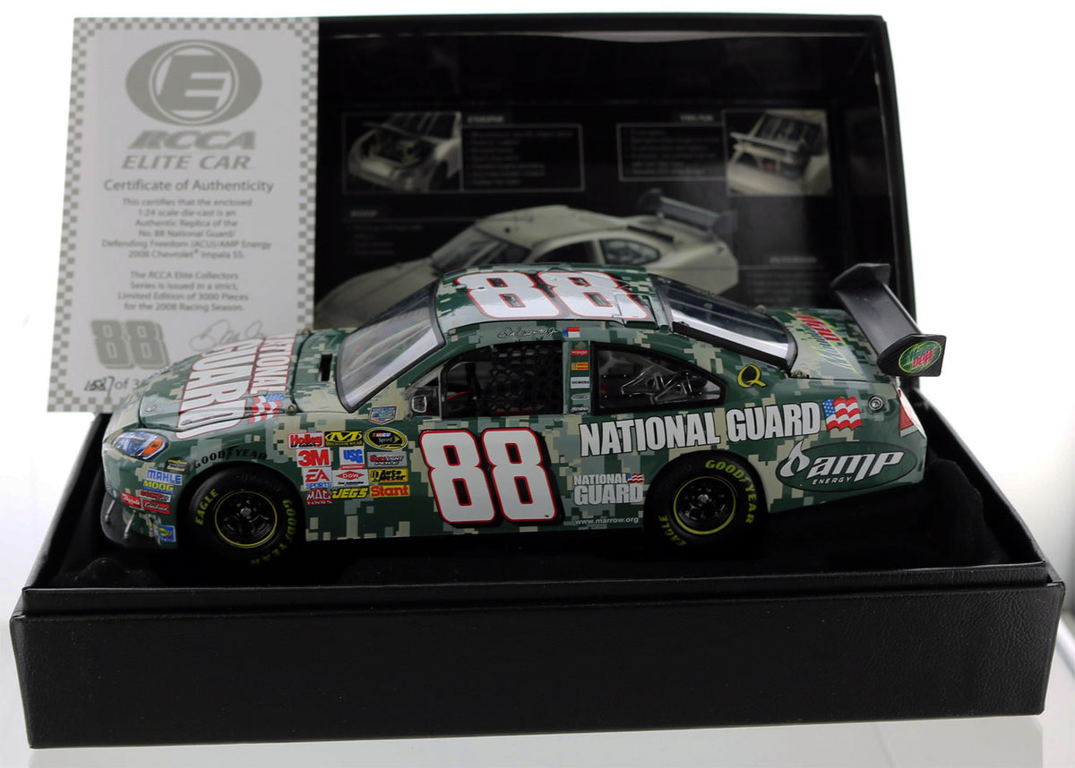 Dale Jr #88 Garde Nationale 2008 – 1:24 Elite – Action RCCA – Collection