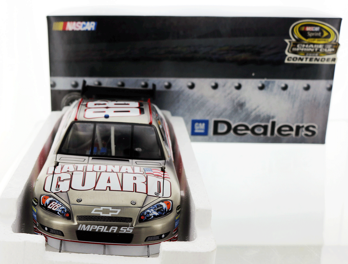 Dale Earnhardt Jr. LE #88 Amp Energy / Mountain Dew 2008 Impala SS Gunmetal 124 Scale Die Cast Car