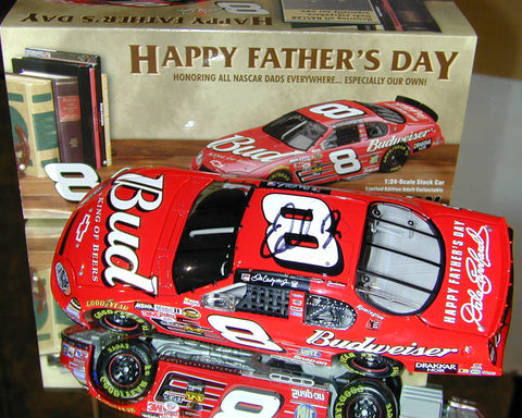 Dale Earnhardt Jr. #8 Budweiser / Father's Day 2004 Monte Carlo. Autographed