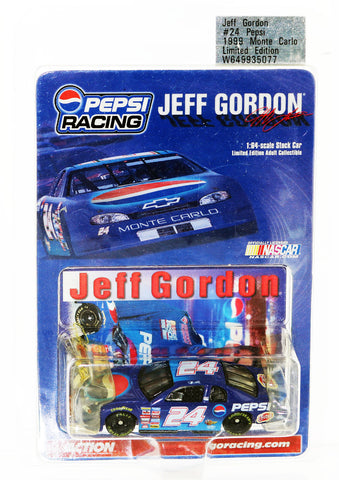 Jeff Gordon Pepsi Racing 1-64th scale stock car. Limited Edition by Action