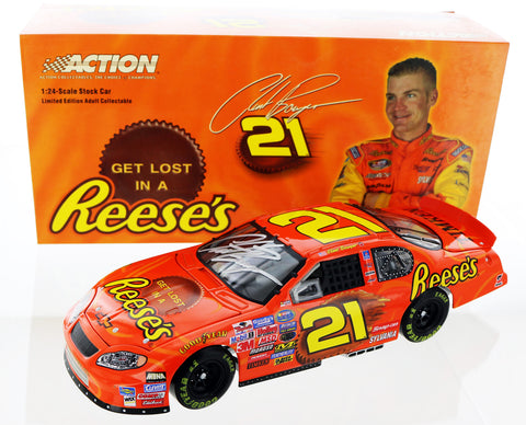 Clint Bowyer. #21 Reese's 2004 Monte Carlo. Autographed