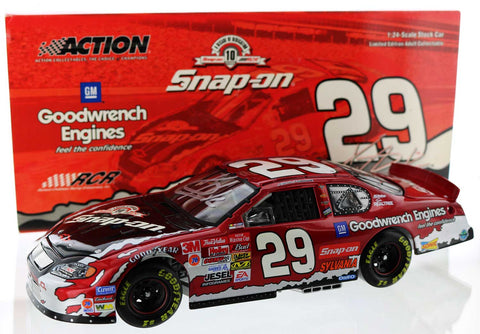 Kevin Harvick. #29 Snap-On / GM Goodwrench 2003 Monte Carlo. Autographed