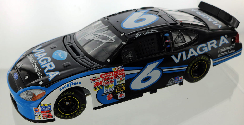 Mark Martin. 2003 6 Viagra Ford Taurus. Autographed Dales