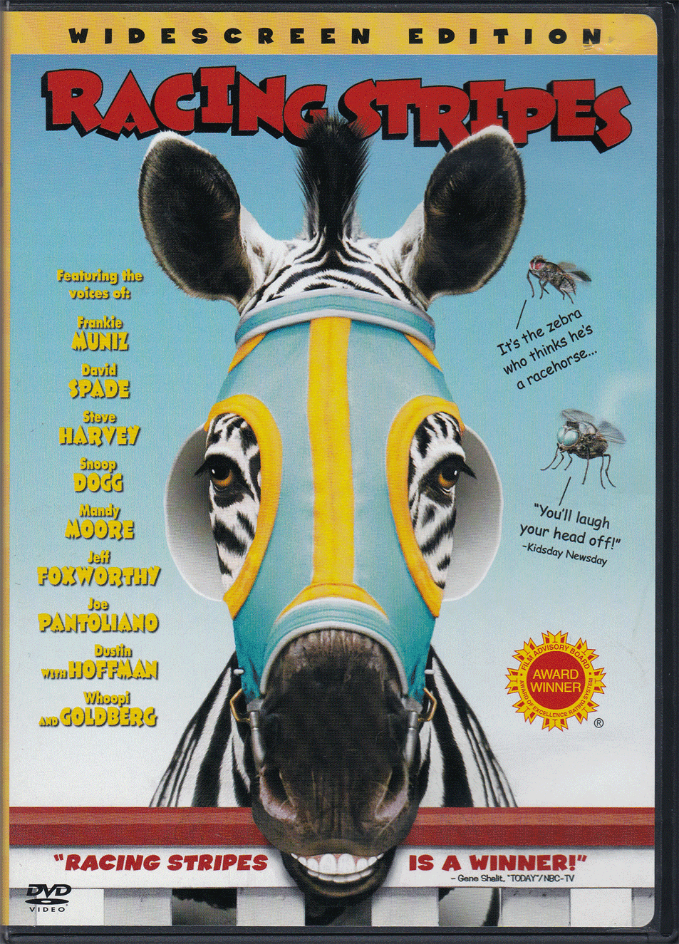 DVD. Racing Stripes Starring Bruce Greenwood and Hayden