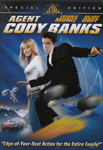 DVD. Agent Cody Banks Special Edition starring Frankie Muniz and Hilary Duff