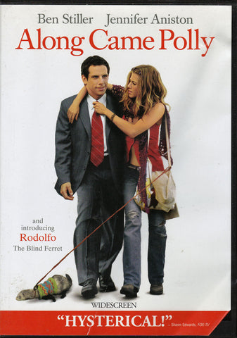 DVD. Along Came Polly starring Ben Stiller and Jennifer Aniston