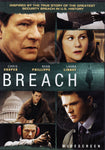 DVD. Breach starring Chris Cooper Ryan Phillippe and Laura Linney
