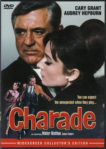 DVD. Charade starring Audrey Hepburn and Cary Grant