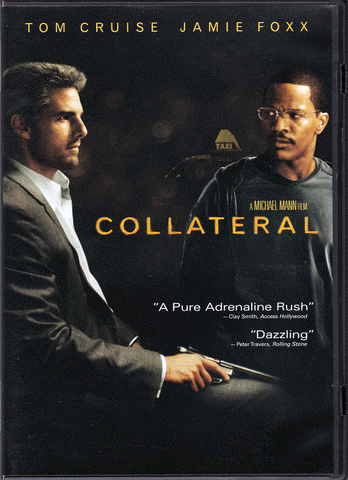 DVD. Collateral with Tom Cruise and Jamie Foxx