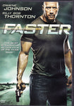 DVD. Faster starring Dwayne Johnson and Billy Bob Thornton