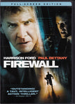 DVD. Firewall starring Harrison Ford and Paul Bettany