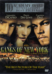 DVD. Gangs Of New Yourk starring Leonardo DiCaprio Daniel Day-Lewis and Cameron Diaz