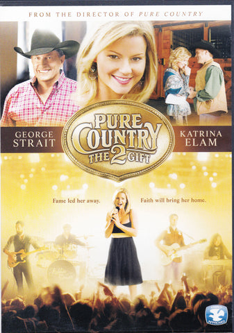 DVD. Pure Country 2 The Gift starring George Strait and Katrina Elam