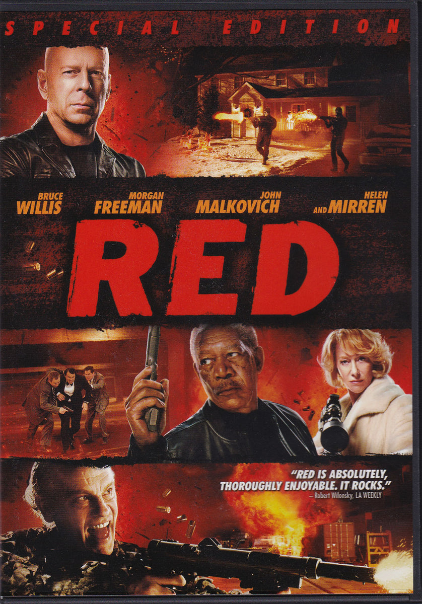 Red Rover Dvd DVD. Red starring Bruce Willis, Morgan Freeman and more... – Dales ...