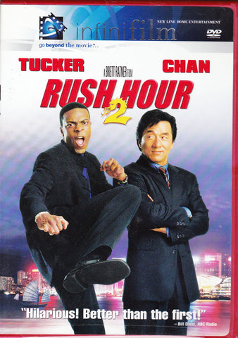 DVD. Rush Hour 2 starring Jackie Chan and Chris Tucker