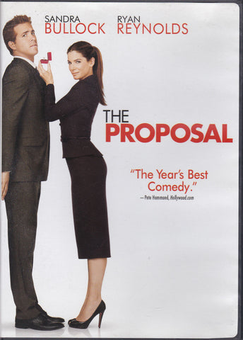 DVD. The Proposal starring Sandra Bullock and Ryan Reynolds