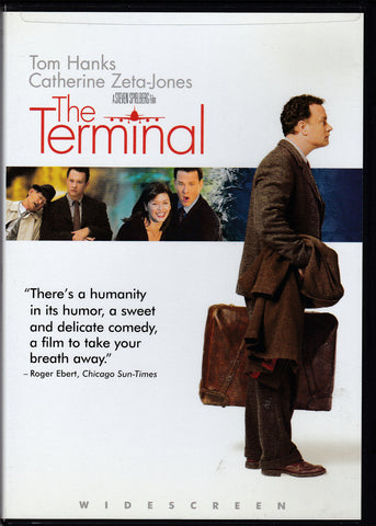 DVD. The Terminal starring Tom Hanks and Catherine Zeta-Jones