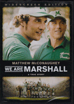 DVD. We Are Marshall startting Matthew McConaughey