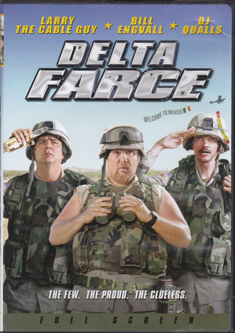 DVD. Delta Farce starring Larry "The Cable Guy" Bill Engvall and DJ Qualls