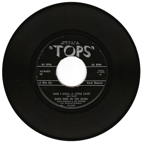 Dave Burgess & The Toppers. Can I Steal A Little Love / Knee Deep In The Blues / Marianne / Wringle Wrangle