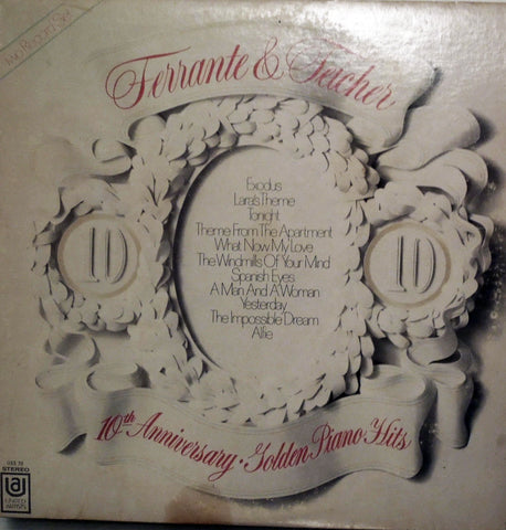 Ferrante & Teicher. 10th Anniversary Golden Piano Hits. 2 Record Set.