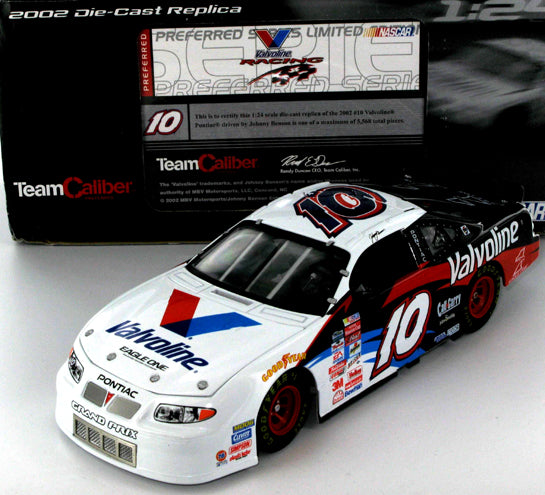 Johnny Benson #10 Valvoline 2002 Pontiac Nascar Diecast – Dales