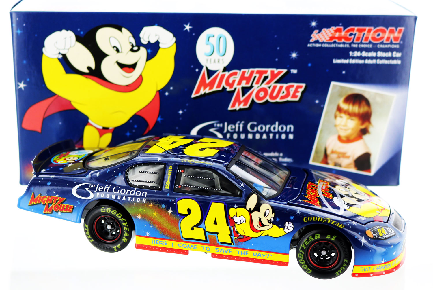 2006'JEFF GORDON 限定品 マイティマウス 1/24スケール