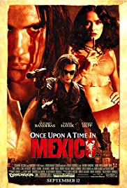DVD. Once Upon a Time in Mexico starring Antonio Banderas, Johnny Depp, and Salma Hayak