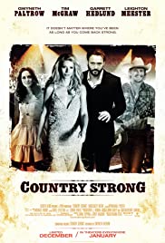 DVD. Country Strong starring Garrett Hedlund, Gwyneth Paltrow & Tim McGraw