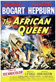 VHS Tape. The African Queen starring Katherine Hepburn and Humphrey Bogart